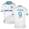 Camiseta de fútbol Olympique de Marseille VITINHA 9 Primera Equipación 23-24 - Hombre